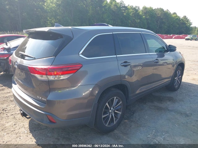 Toyota Highlander Xle 2017 5TDJZRFH1HS436764 Image 4