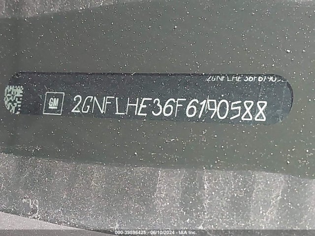 Chevrolet Equinox Ltz 2015 2GNFLHE36F6190588 Image 9