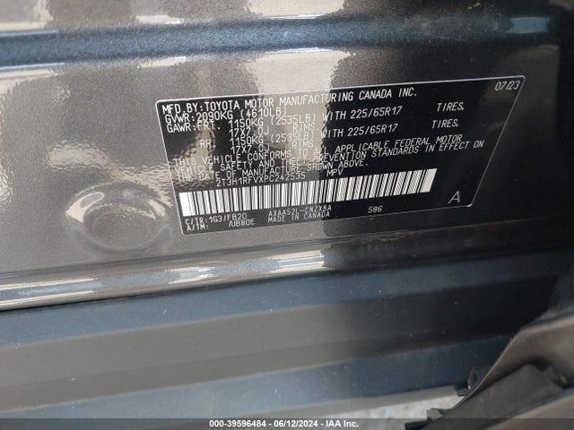 Toyota RAV4 LE 2023 2T3H1RFVXPC242535 Image 9
