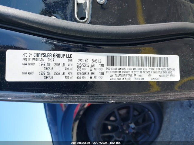 Dodge Journey Sxt 2014 3C4PDCBB1ET246195 Image 9