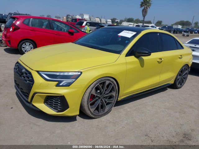 2023 AUDI S3 WAUH3DGY9PA135878 Photo 1