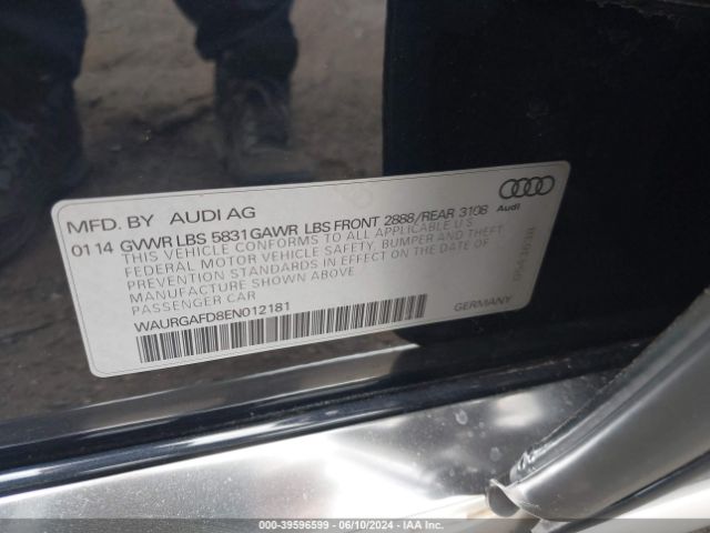 WAURGAFD8EN012181 Audi A8 L 3.0t