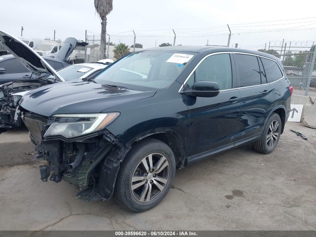 Honda Pilot Ex-l 2016 5FNYF5H59GB005501 Image 2