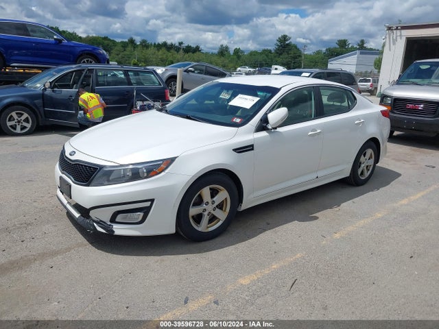 KIA Optima Lx 2014 KNAGM4A73E5458810 Image 2