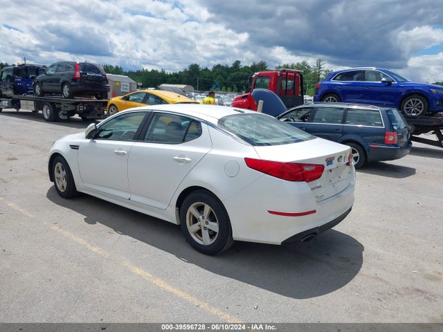 KIA Optima Lx 2014 KNAGM4A73E5458810 Image 3