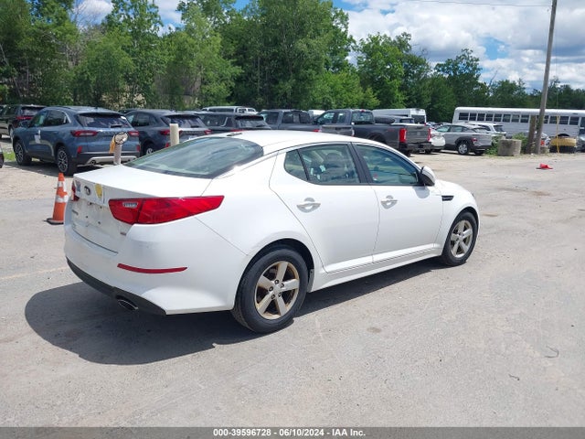 KIA Optima Lx 2014 KNAGM4A73E5458810 Image 4