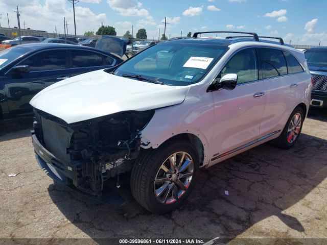5XYPKDA57GG141209 KIA Sorento 3.3l Sxl