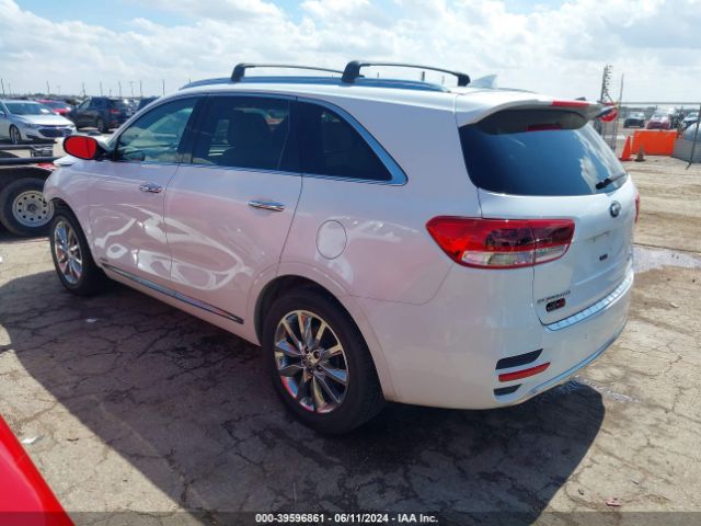 5XYPKDA57GG141209 KIA Sorento 3.3l Sxl