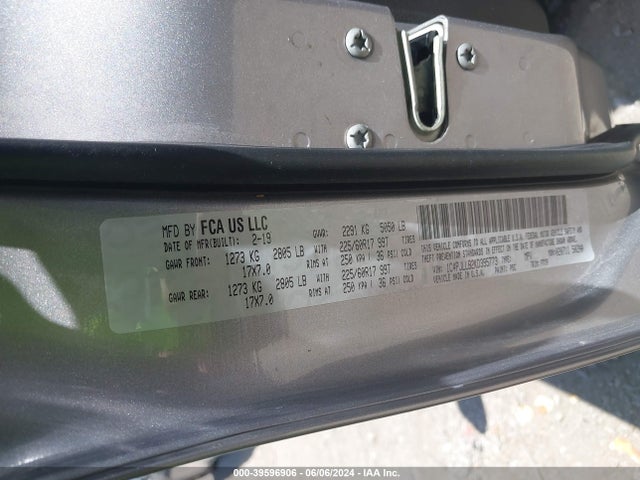 1C4PJLLB2KD395773 Jeep Cherokee Latitude Plus Fwd