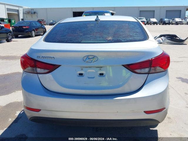 KMHDH4AE2FU266662 Hyundai ELANTRA SE