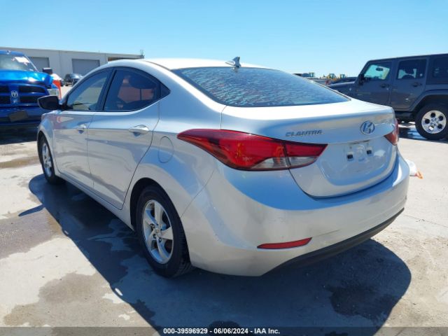 KMHDH4AE2FU266662 Hyundai ELANTRA SE