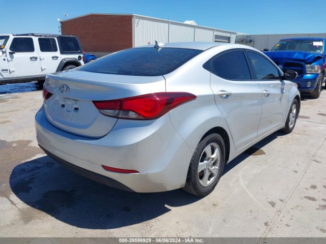 KMHDH4AE2FU266662 Hyundai ELANTRA SE