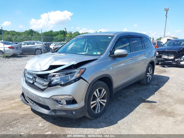 Honda Pilot Ex-l 2018 5FNYF6H52JB069876 Image 2