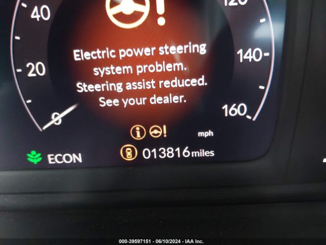 1HGCY2F60PA047614 Honda Accord Hybrid Ex-l