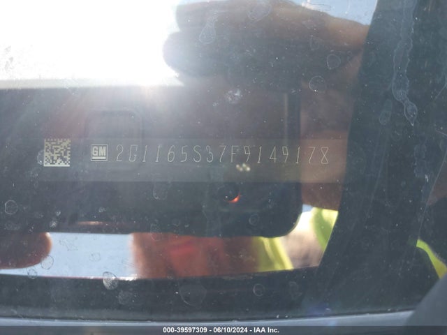 Chevrolet IMPALA 2LZ 2015 2G1165S37F9149178 Image 9