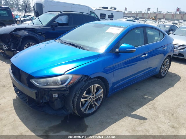 Hyundai Elantra Limited 2017 5NPD84LF7HH013389 Image 2