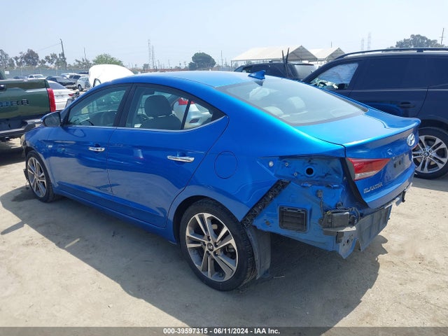 Hyundai Elantra Limited 2017 5NPD84LF7HH013389 Image 3