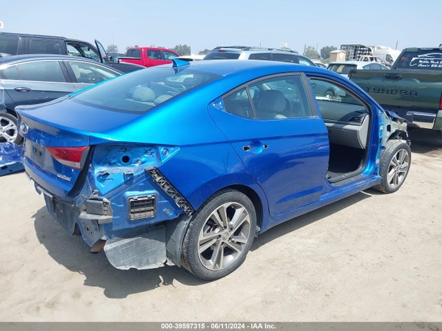 Hyundai Elantra Limited 2017 5NPD84LF7HH013389 Image 4
