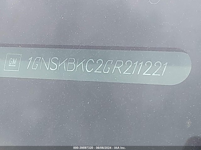 Chevrolet Tahoe Lt 2016 1GNSKBKC2GR211221 Image 9