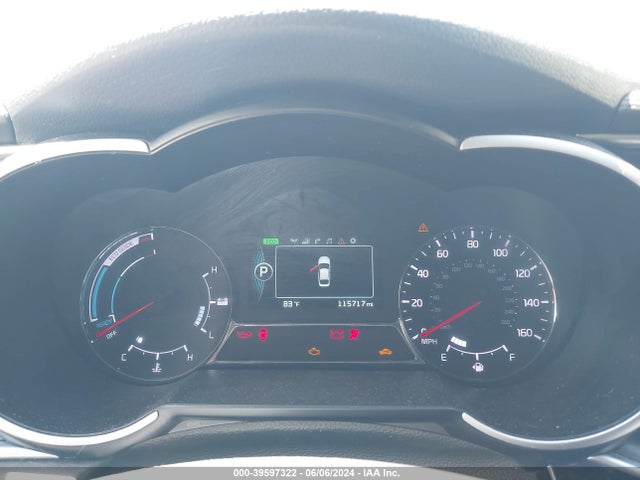 KNAGN4AD5G5098445 KIA Optima Hybrid Ex