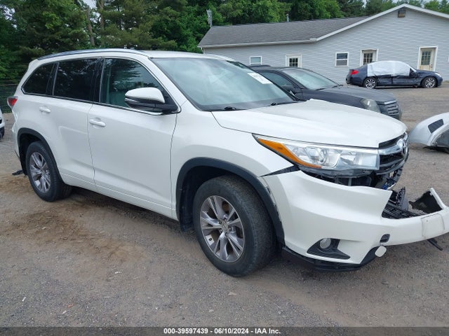 Toyota Highlander Xle V6 2015 5TDJKRFH3FS158838 главное изображение
