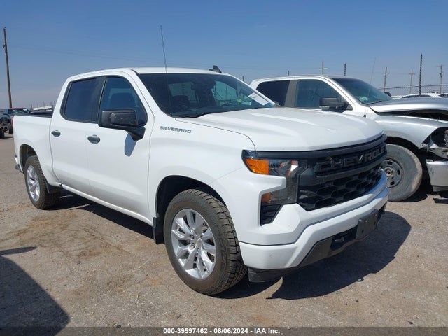 Chevrolet Silverado 1500 2wd  Short Bed Custom 2022 3GCPABEK2NG509916 головне зображення