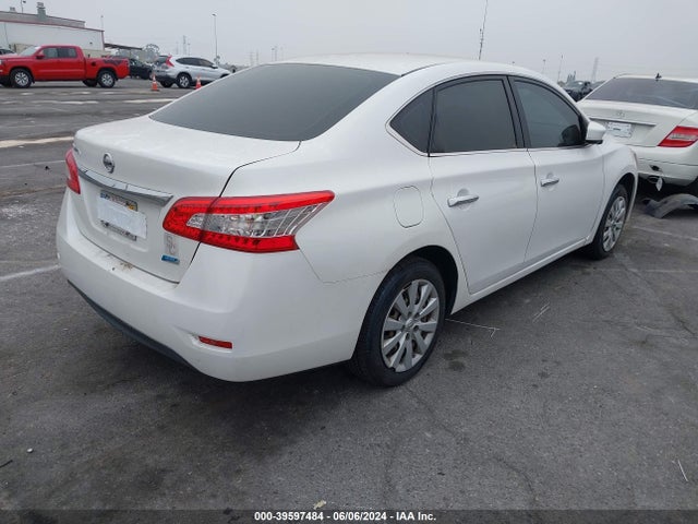 Nissan SENTRA S 2014 3N1AB7AP8EL695084 Image 4