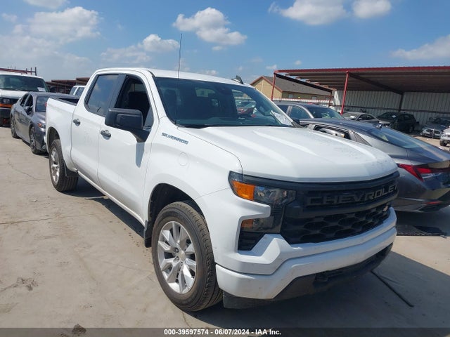 Chevrolet Silverado 1500 2wd  Short Bed Custom 2022 3GCPABEK7NG522869 головне зображення