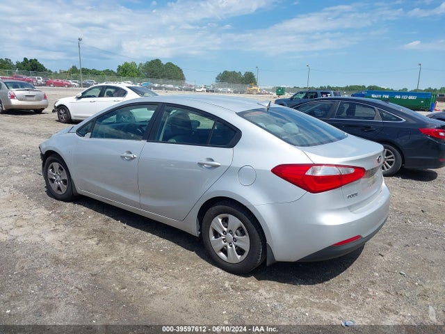 KIA FORTE LX 2015 KNAFX4A65F5418112 Image 3