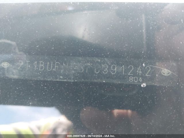 2T1BURHE3FC391242 Toyota Corolla S Plus