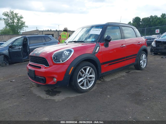2012 MINI COOPER S COUNTRYMAN WMWZC5C58CWL64054 Photo 1