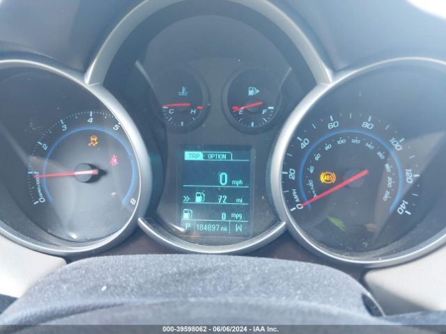 1G1PE5SB7F7142978 Chevrolet Cruze 2lt Auto