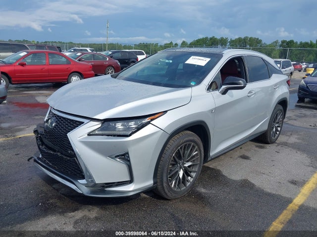 2T2BZMCAXKC177234 Lexus Rx 350 F Sport