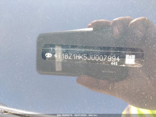 4T1BZ1HK5JU007994 Toyota Camry Xse V6