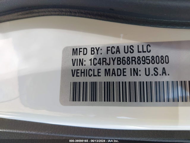 Jeep Grand Cherokee 4xe 2024 1C4RJYB68R8958080 Image 9