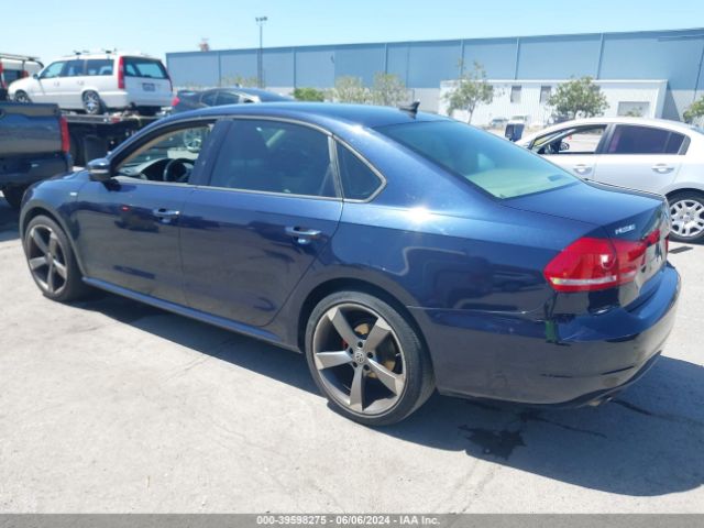 1VWAT7A30FC071300 Volkswagen Passat 1.8t Wolfsburg Edition