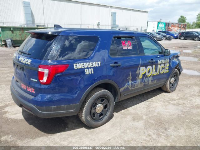 1FM5K8AT0KGA65007 Ford Police Interceptor Utility