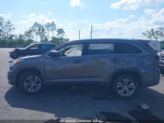 Toyota Highlander Xle V6 2014 5TDKKRFHXES031393 Image 14