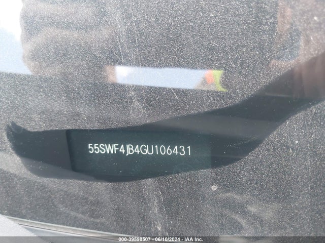 55SWF4JB4GU106431 Mercedes-Benz C 300 Luxury/sport