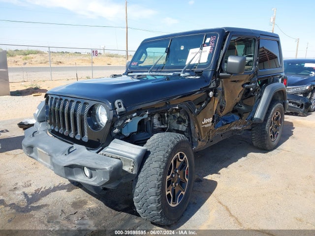 1C4GJXAN2LW182882 Jeep Wrangler Sport S 4x4