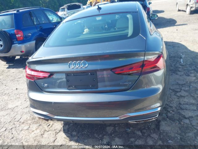 WAUFACF5XNA008889 Audi A5 Sportback Premium Plus 45 Tfsi S Line Quattro S Tronic