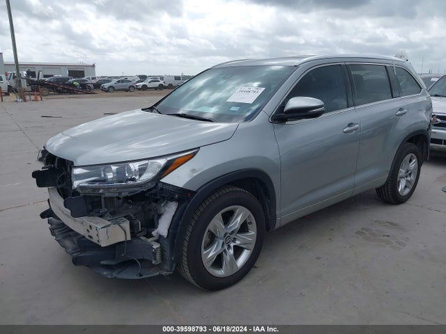 Toyota Highlander Limited 2017 5TDYZRFH6HS197615 Image 2
