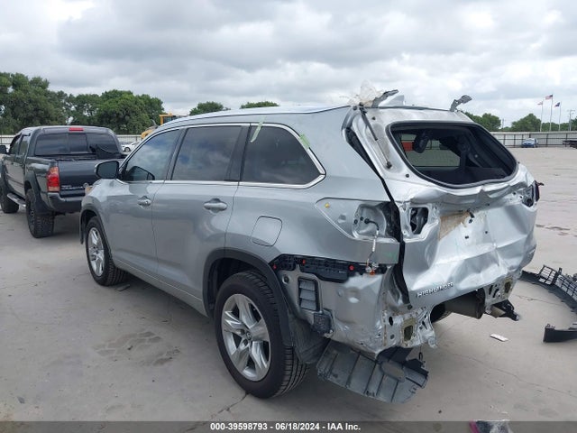 Toyota Highlander Limited 2017 5TDYZRFH6HS197615 Image 3