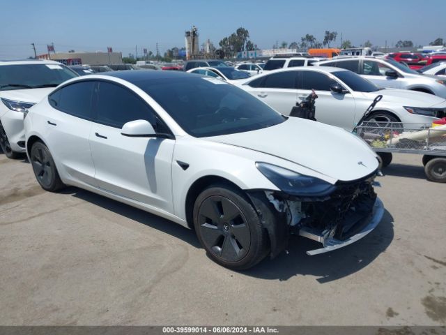 Продаж на аукціоні авто 2021 Tesla Model 3 Standard Range Plus Rear-wheel Drive, vin: 5YJ3E1EA1MF066408, номер лоту: 39599014