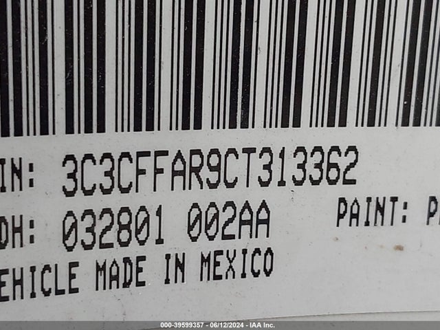 2012 FIAT 500 3C3CFFAR9CT313362 Photo 8