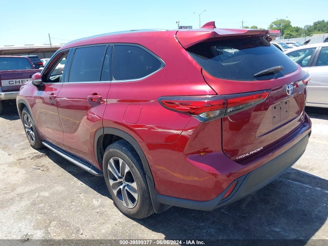 Toyota Highlander Xle 2020 5TDGZRAH1LS008493 Image 3