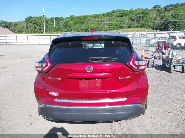 Nissan MURANO SL 2018 5N1AZ2MHXJN138621 Image 16