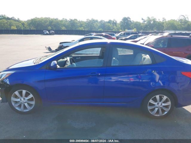 KMHCU4AE2EU763636 Hyundai ACCENT GLS