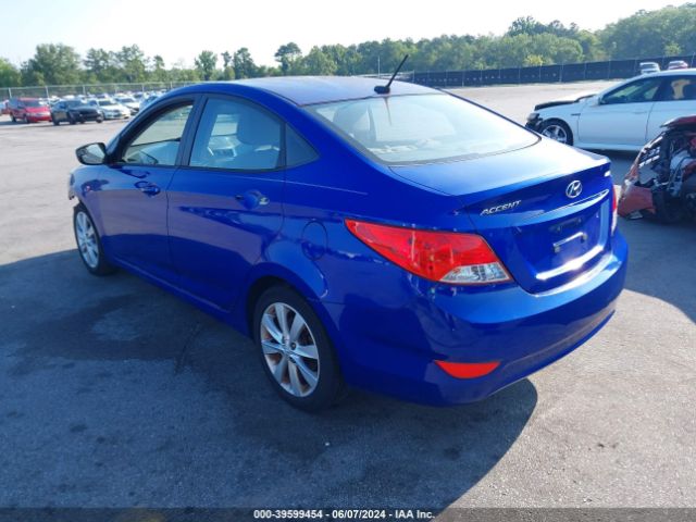 KMHCU4AE2EU763636 Hyundai ACCENT GLS