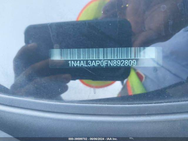 1N4AL3AP0FN892809 Nissan Altima 2.5 S